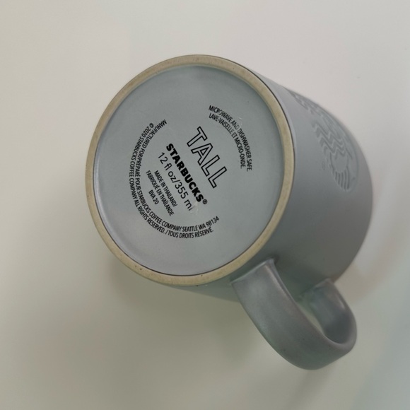 STARBUCKS Grey Siren Tall 12 oz Anniversary Mug - Picture 3 of 4